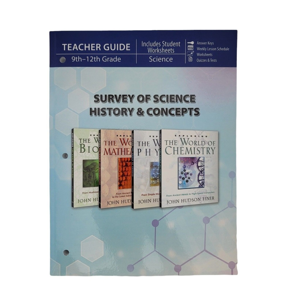 Master Books Survey of Science History‎ & Concepts Teacher Guide 9-12 Grade